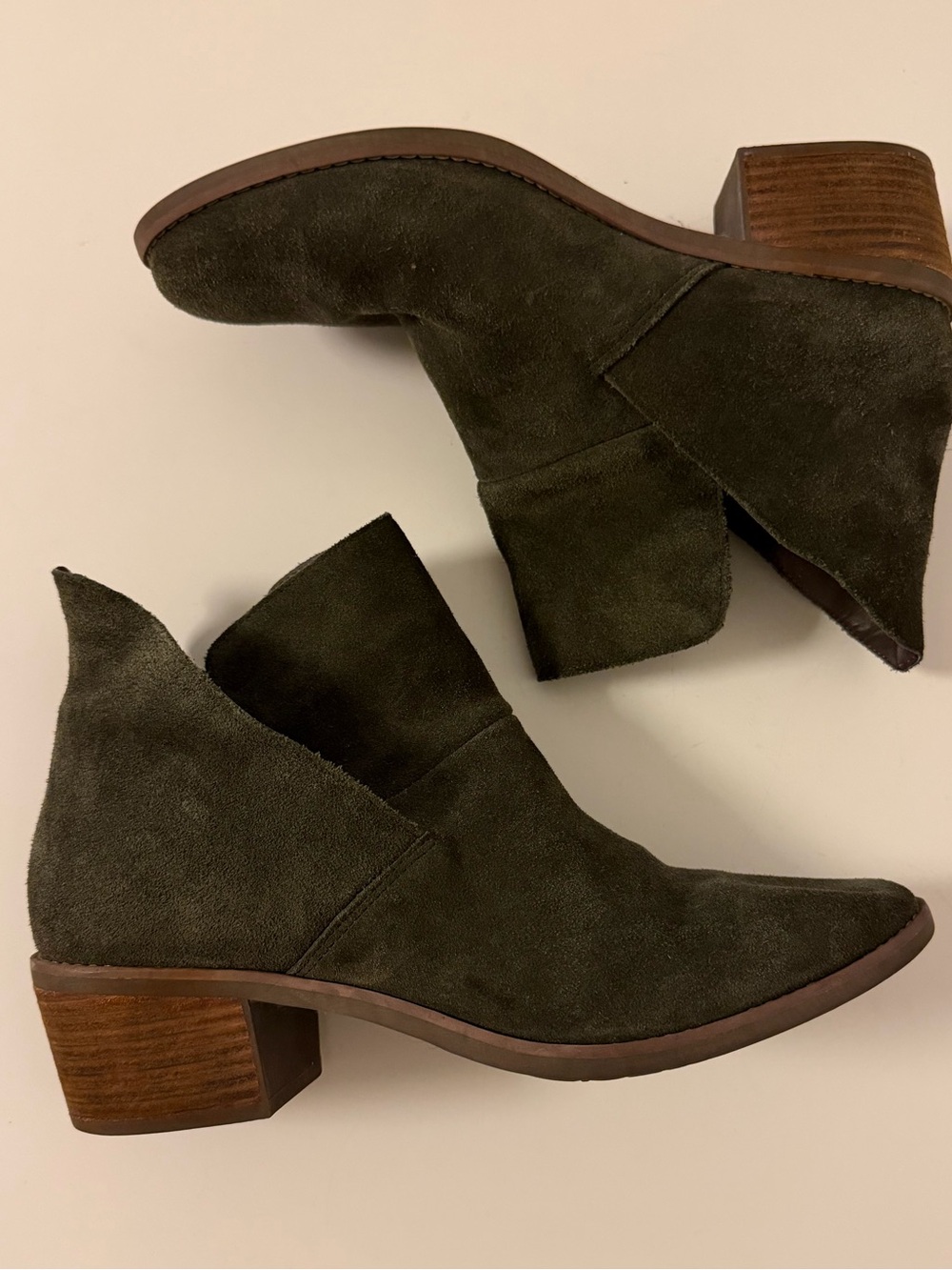 Me Too Boots Leather Moss 10